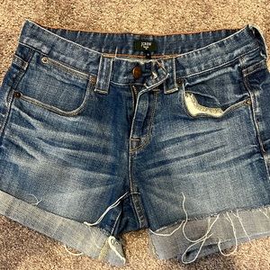 Women’s J crew Jean shorts.  Size 00